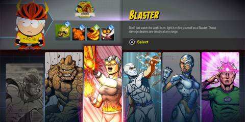 Choosing the playable character's power set - South Park: The Fractured But Whole