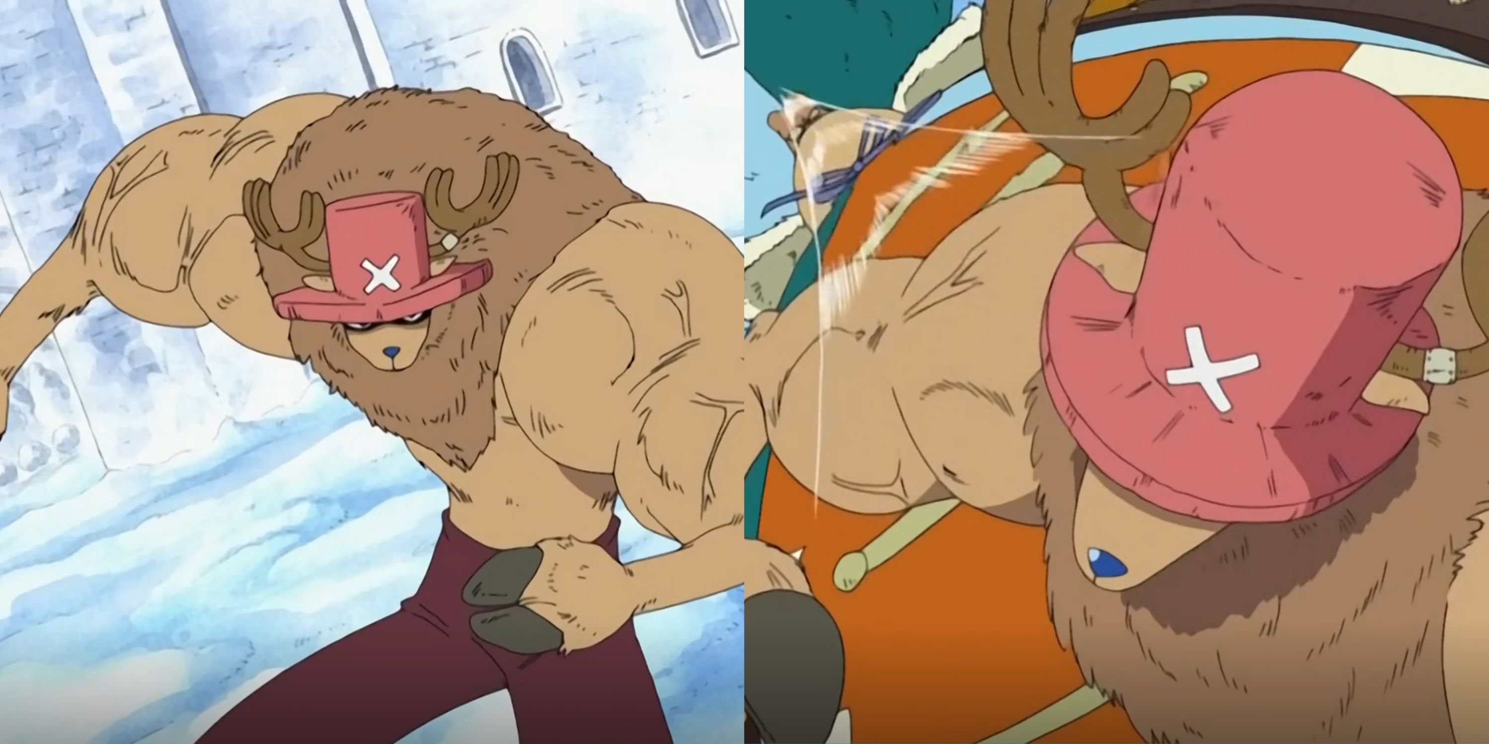 The point of the chopper is one piece
