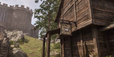 Chorrol's local inn in The Elder Scrolls IV: Oblivion Remastered