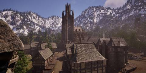 City of Chorrol in Oblivion Remastered