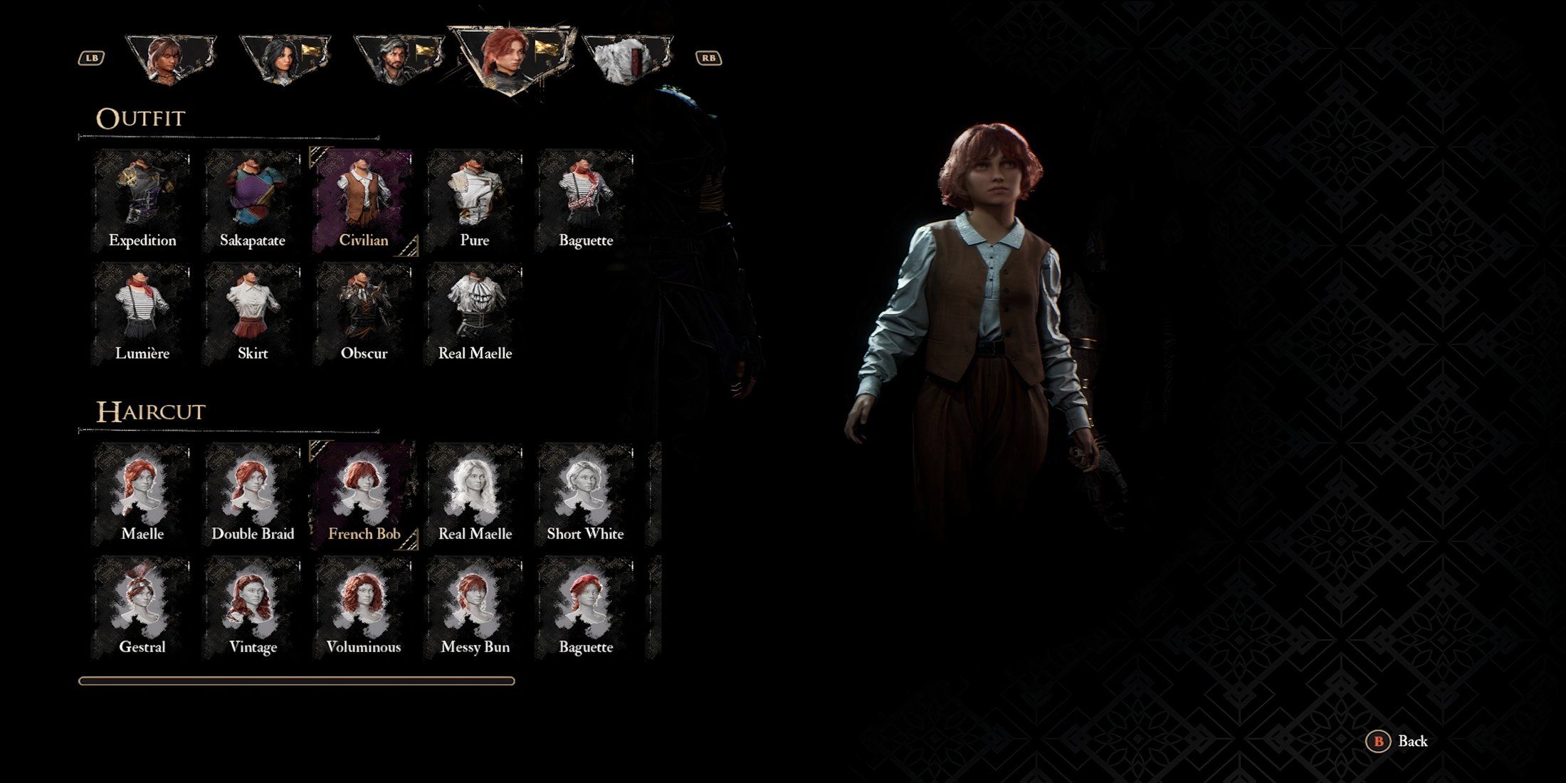 Civil Costume in Clair Obscur Expedition 33