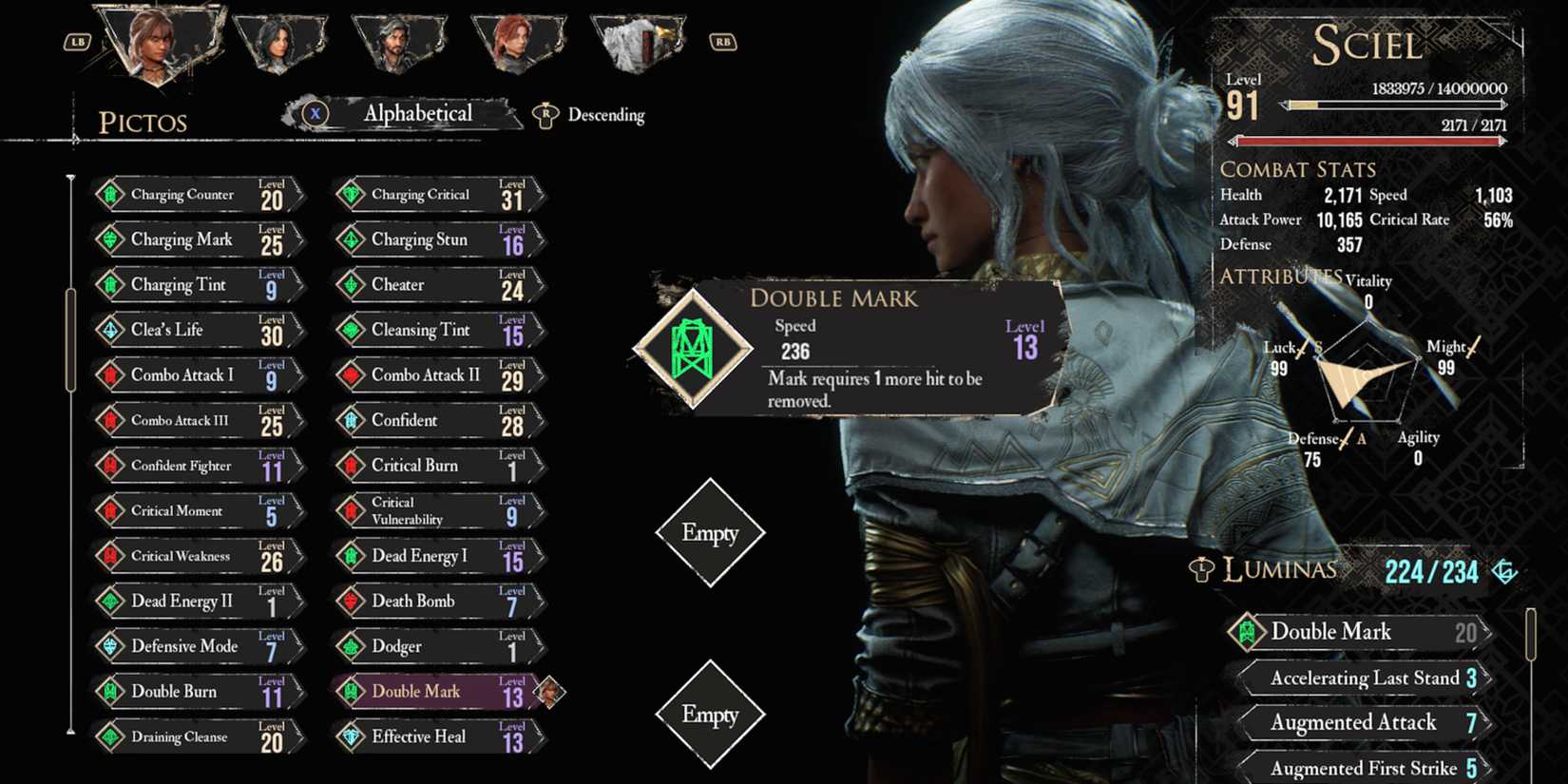 Clair Obscur Expedition 33 - Double Mark Pictos Sciel