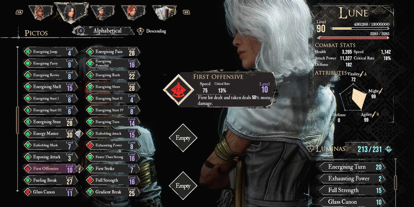 Clair Obscur Expedition 33 First Offensive Picto