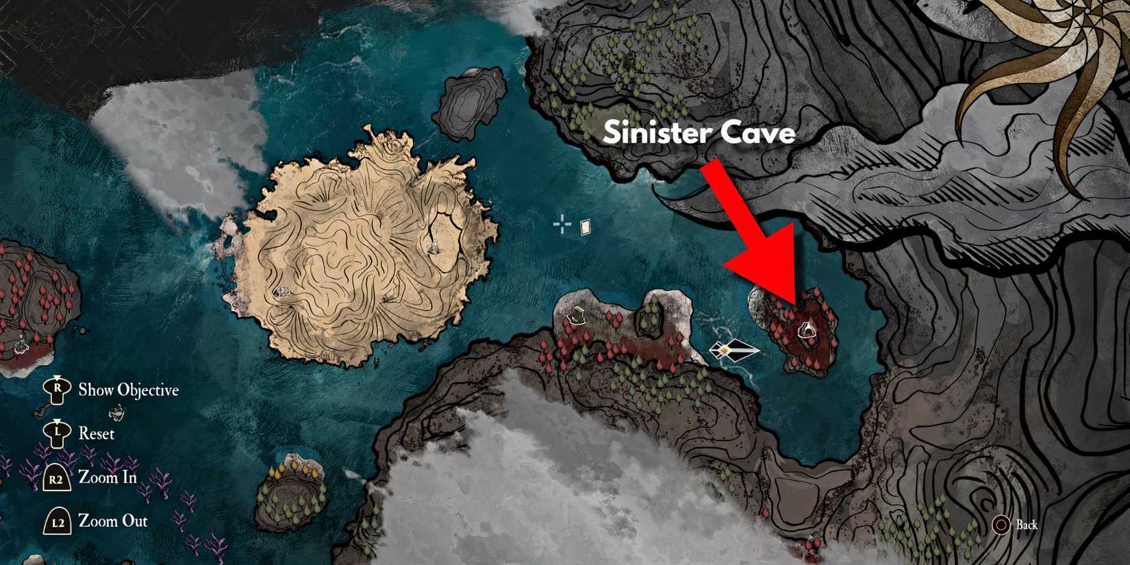 Sub Level 33 Map How to Complete Sinister Cave in Clair Obscur Expedition 33