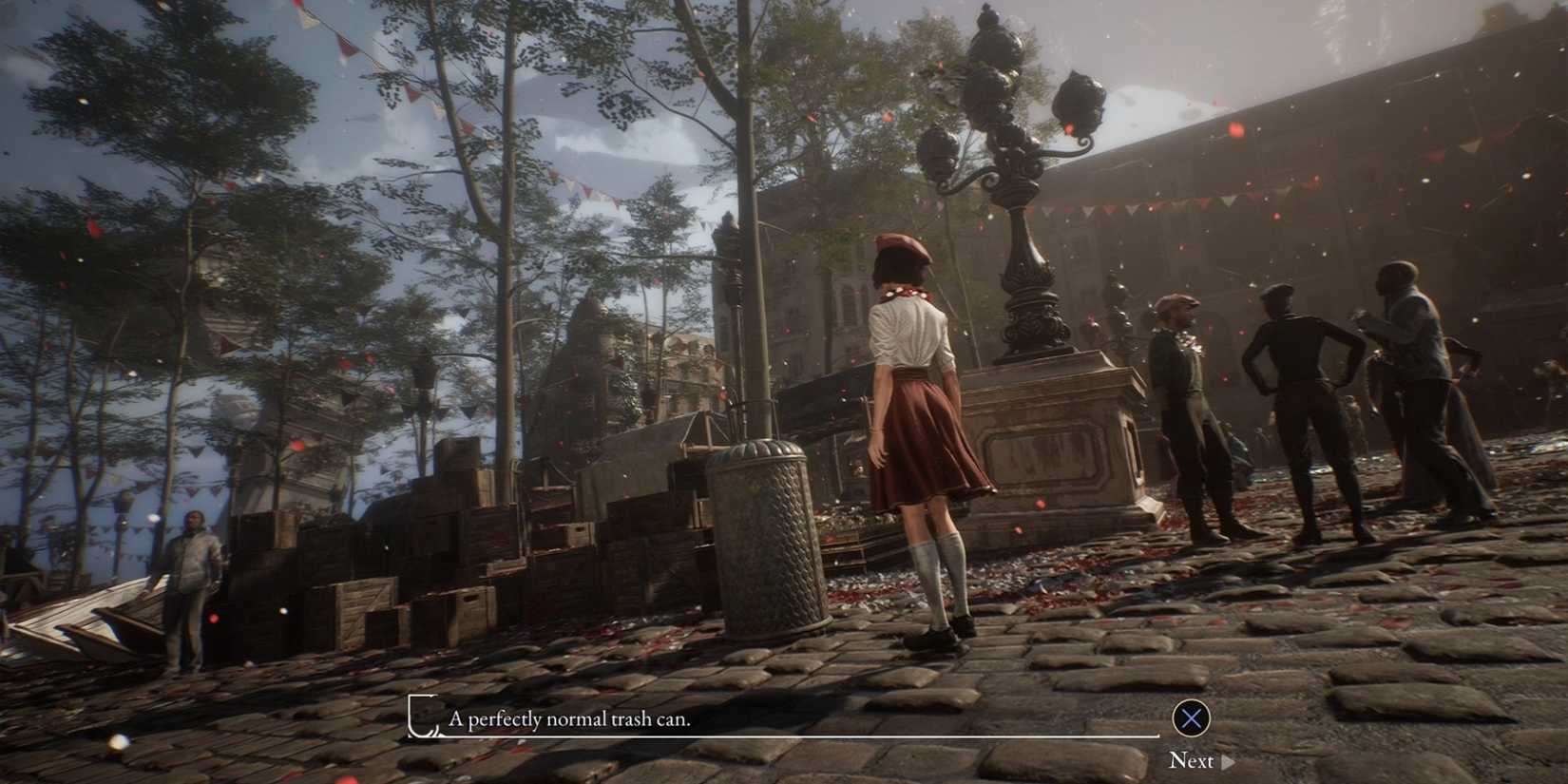 clair obscur expedition 33 trash can man interaction 