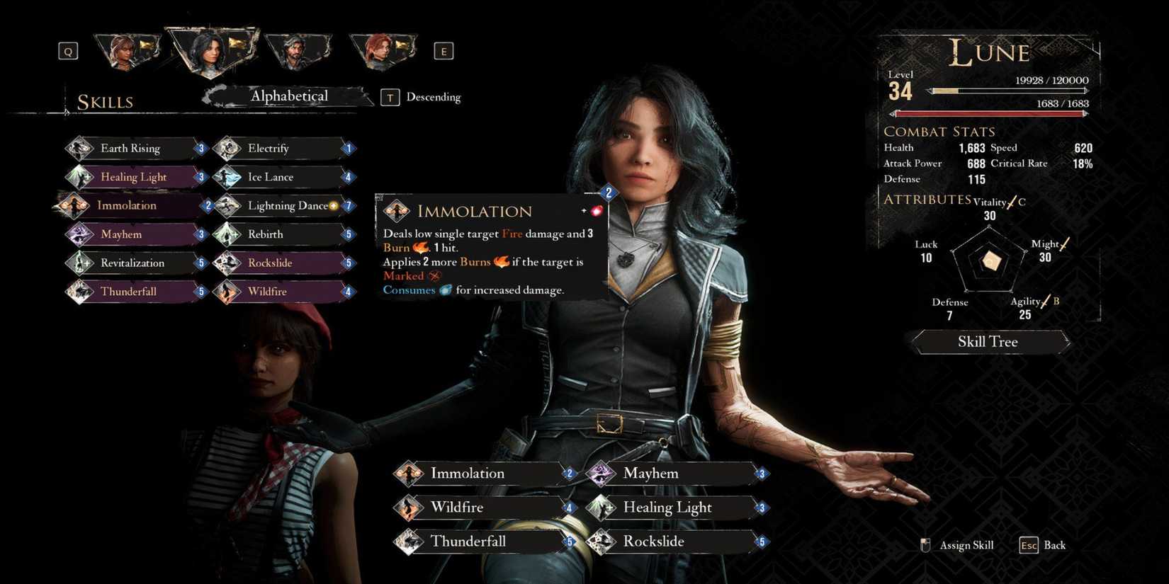 Clair Obscur Expedition 33 Immolation