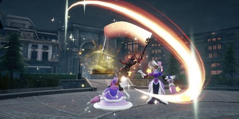 Combat against some heartless - Kingdom Hearts Missing-Link