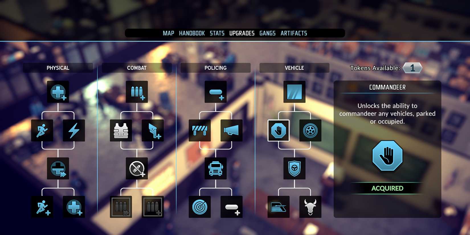 Commandeer Skill - The Precinct