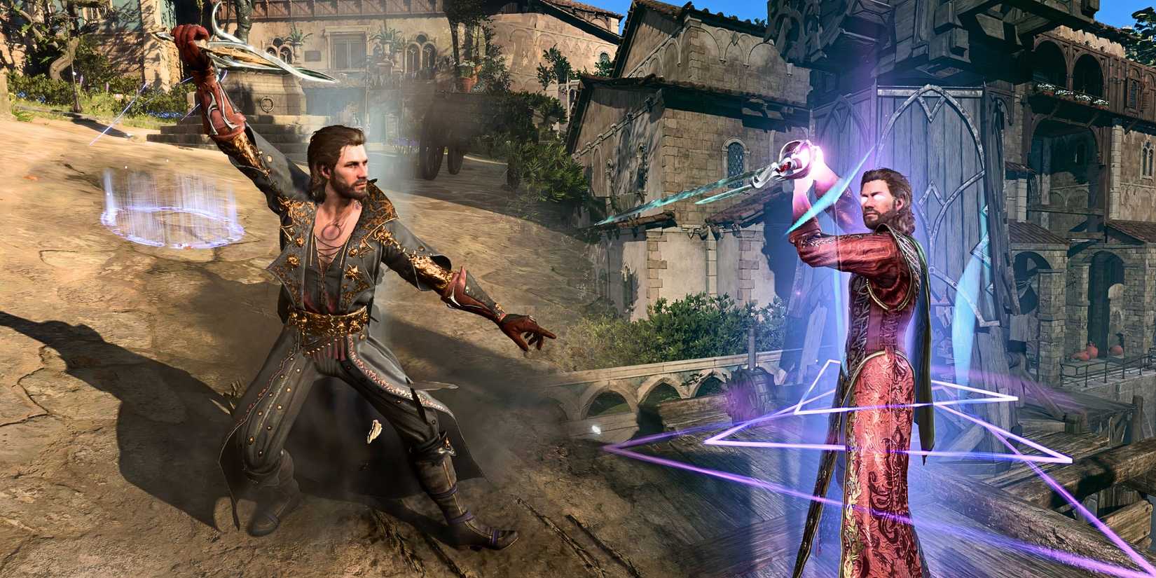 Gale wielding the Rhapsody and Duellist's Prerogative in Baldur's Gate 3