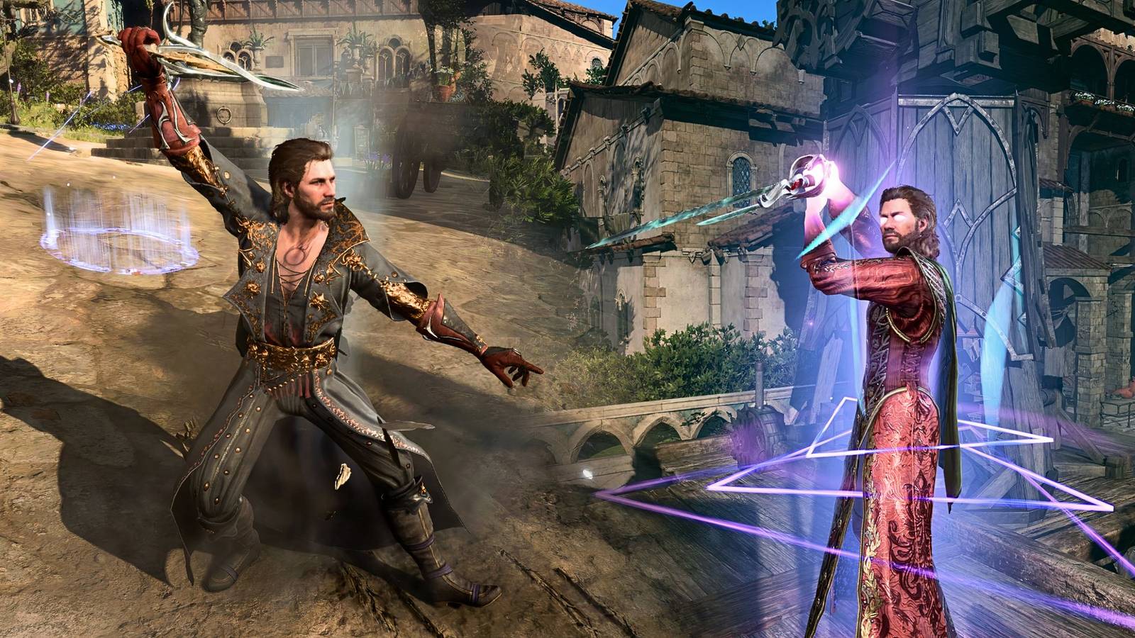 Gale wielding the Rhapsody and Duellist's Prerogative in Baldur's Gate 3