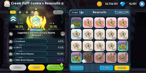 Cream Puff Beascuits Build - Cookie Run Kingdom