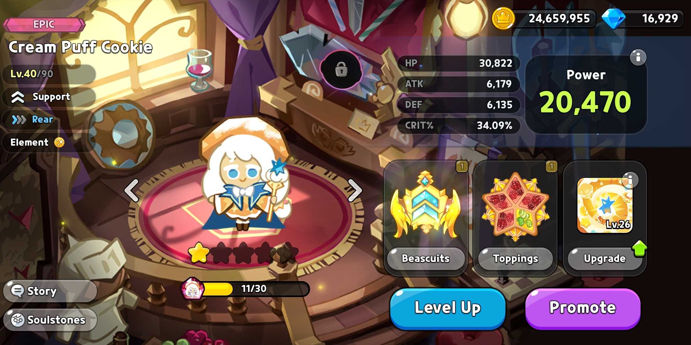 Searing Raspberry Toppings Best Cream Puff Cookie Build In Cookie Run: Kingdom