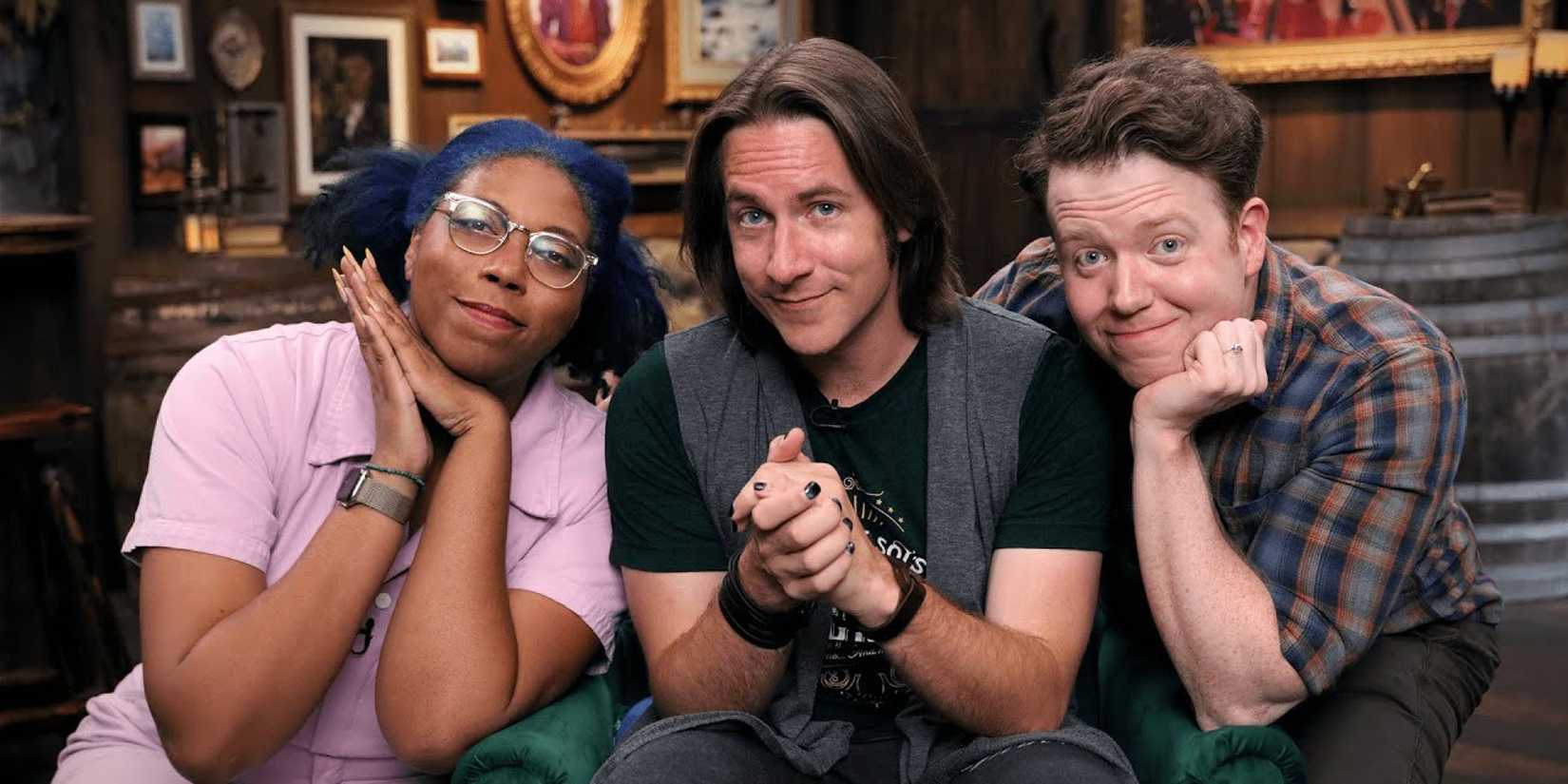 critical role game masters of exandria roundtable matt mercy brennan lee mulligan aabriya iyengar