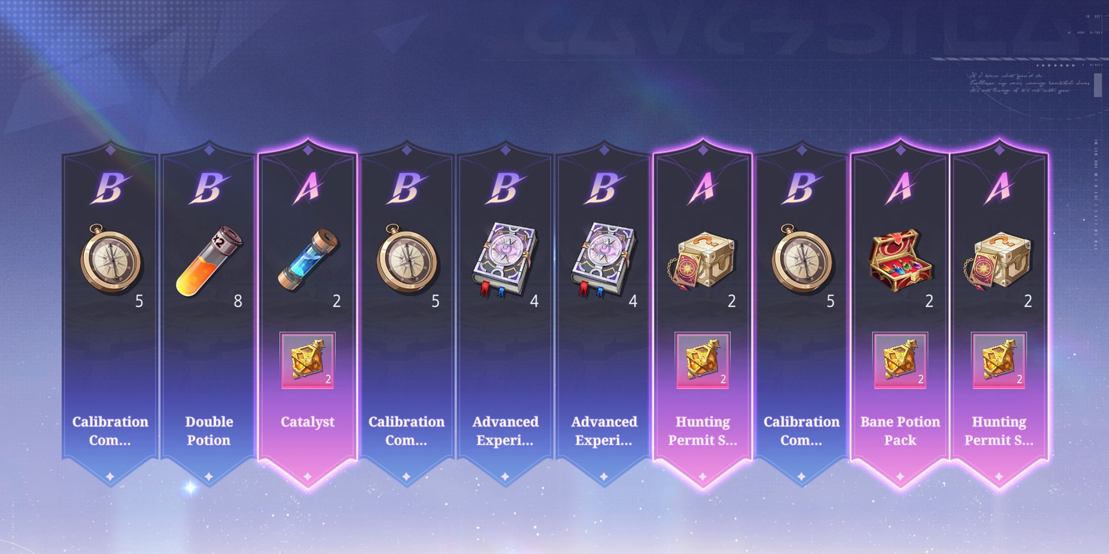 Atlan's Crystal -Adore Summons Drops