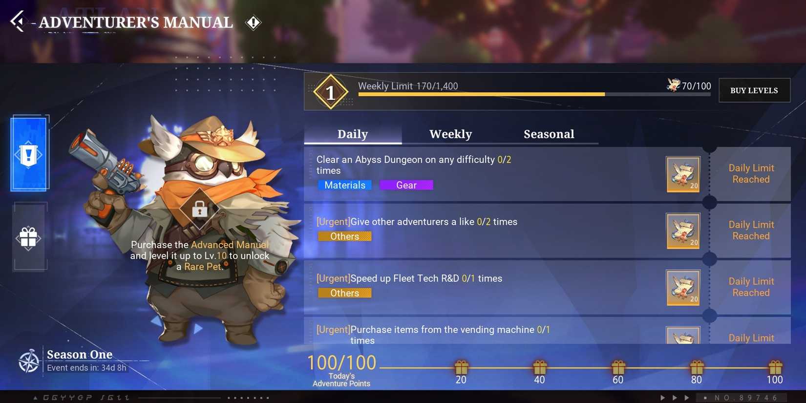 Crystal of Atlan - Adventurers Manual