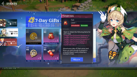 Crystal of Atlan How to Customize Character 6