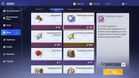 Crystal of Atlan How to Customize Character 9