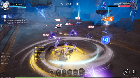 Crystal of Atlan How to Play Fighter 4