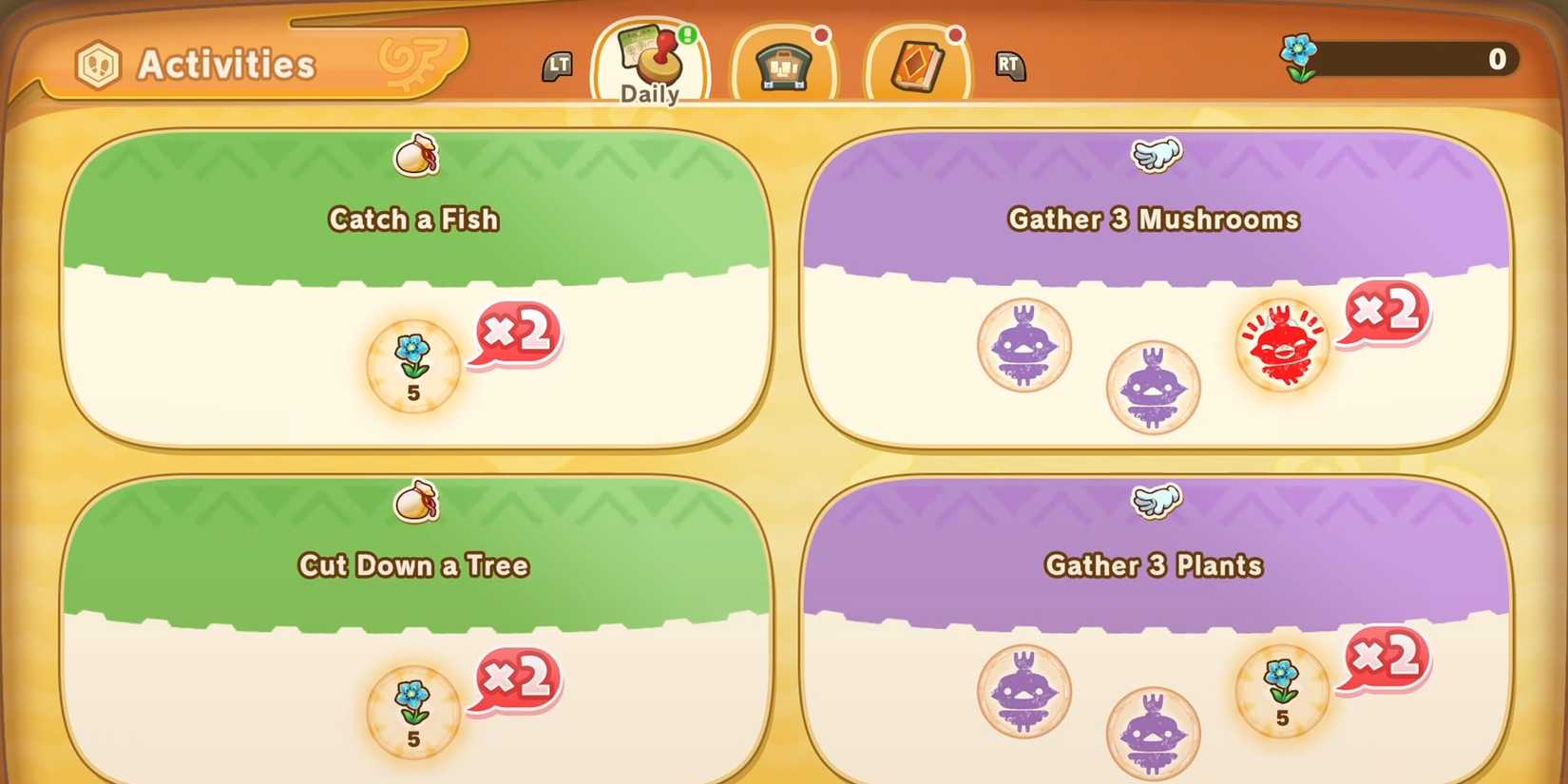 Daily Activities - Fantasy Life I