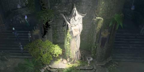 dank crypt baldur's gate 3 statue