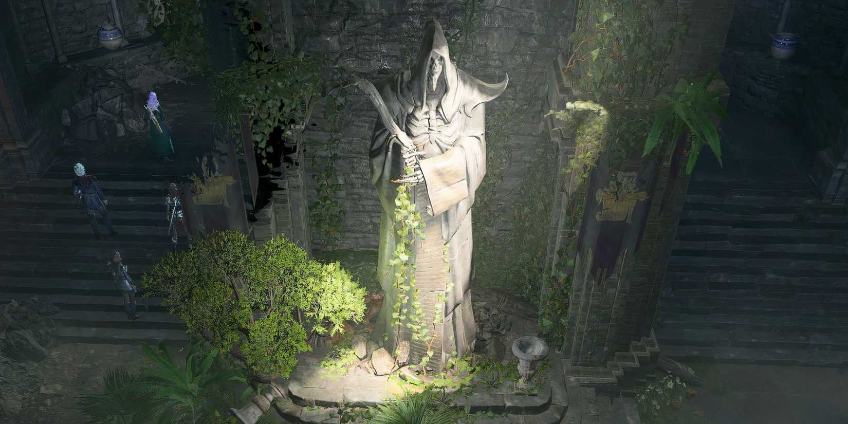 dank crypt baldur's gate 3 statue