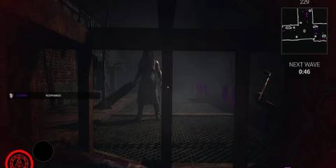 Dark Deception Pyramid Head watching player through bars
