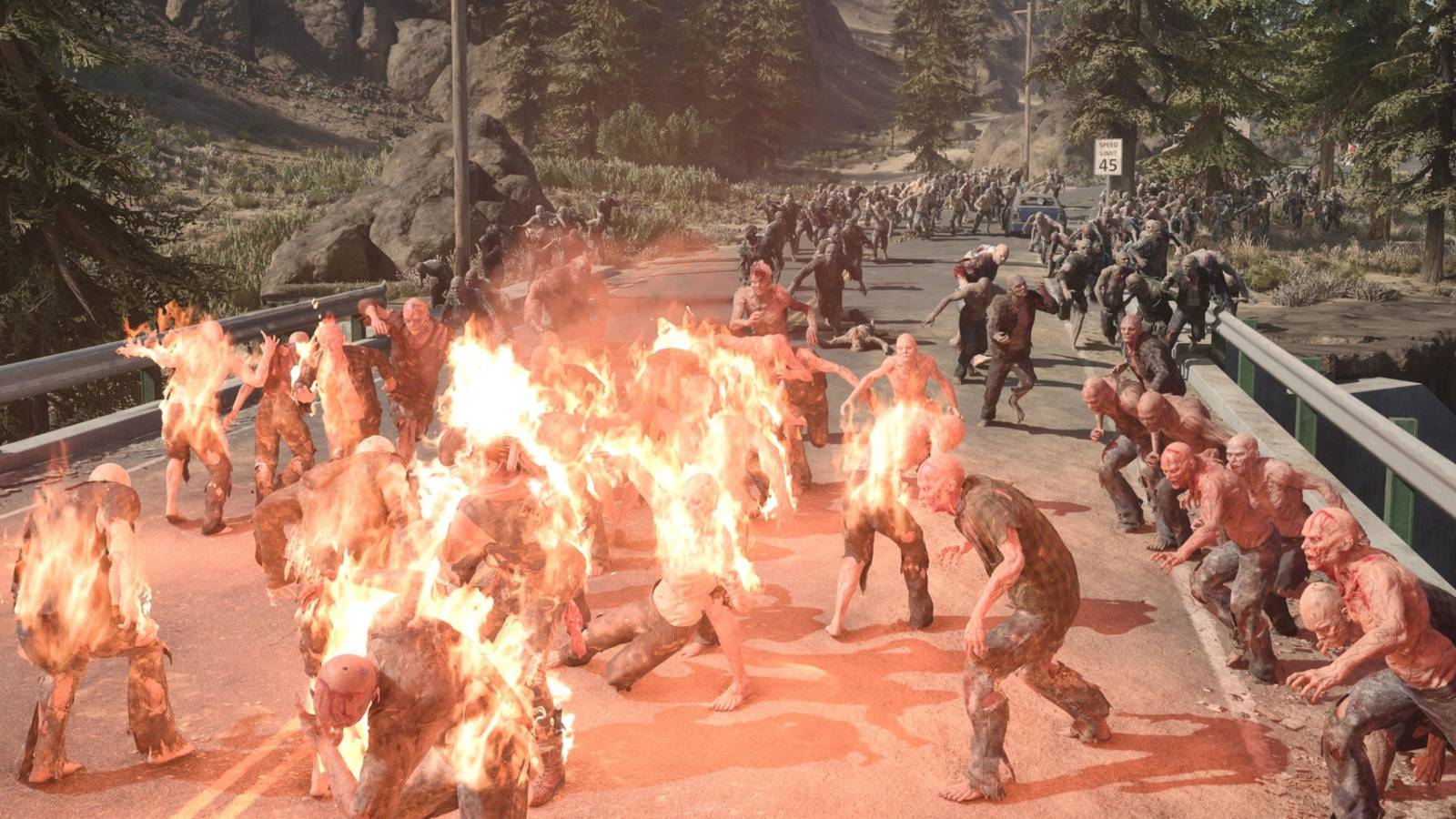 days gone horde fight