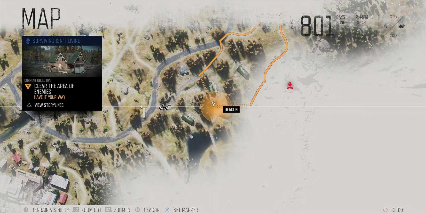 Days Gone Remastered Find the Healthy Dog