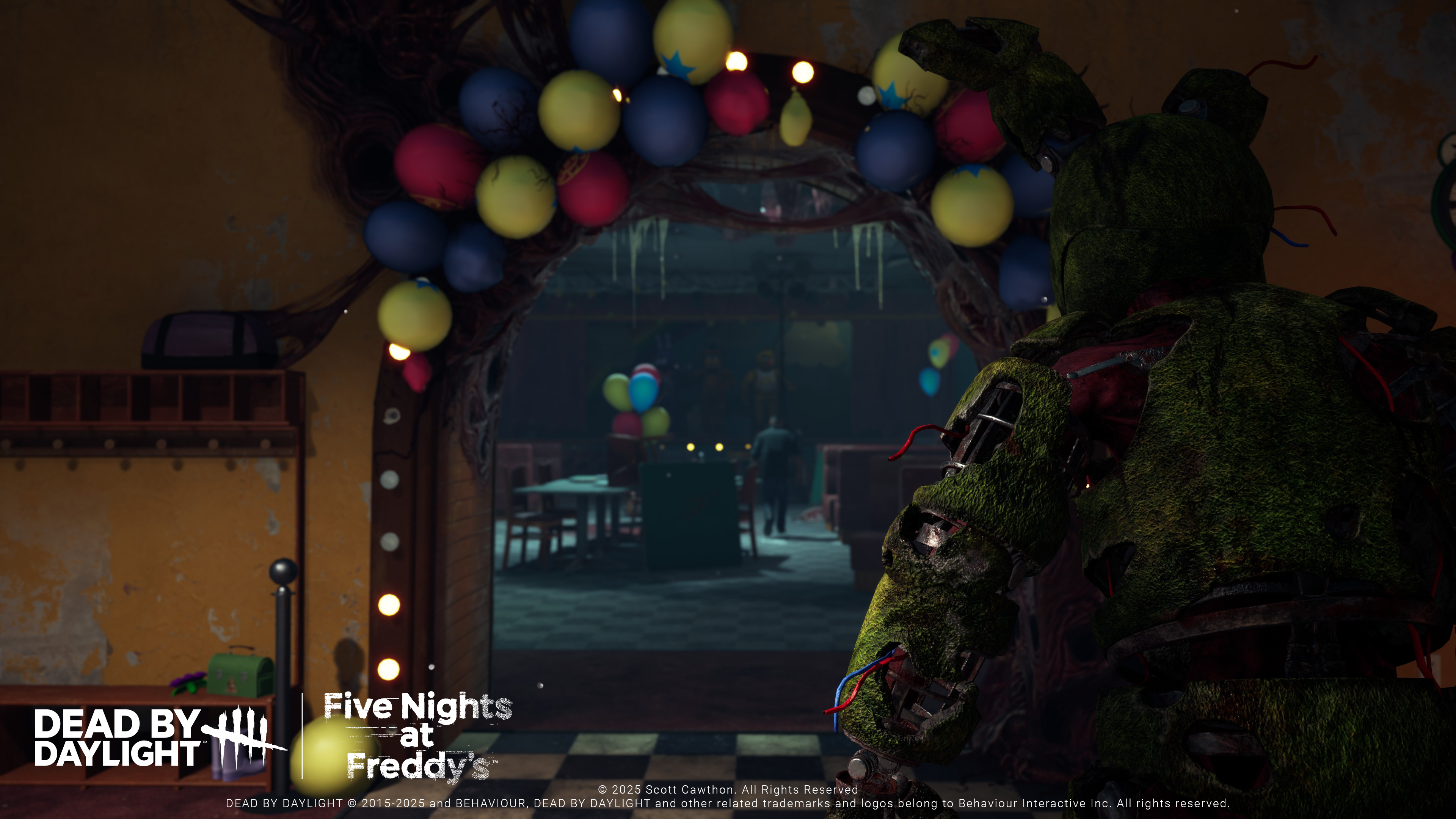 Spring Freddy Dead By Daylight Developer Talks Similarities With Five Nights at Freddy's