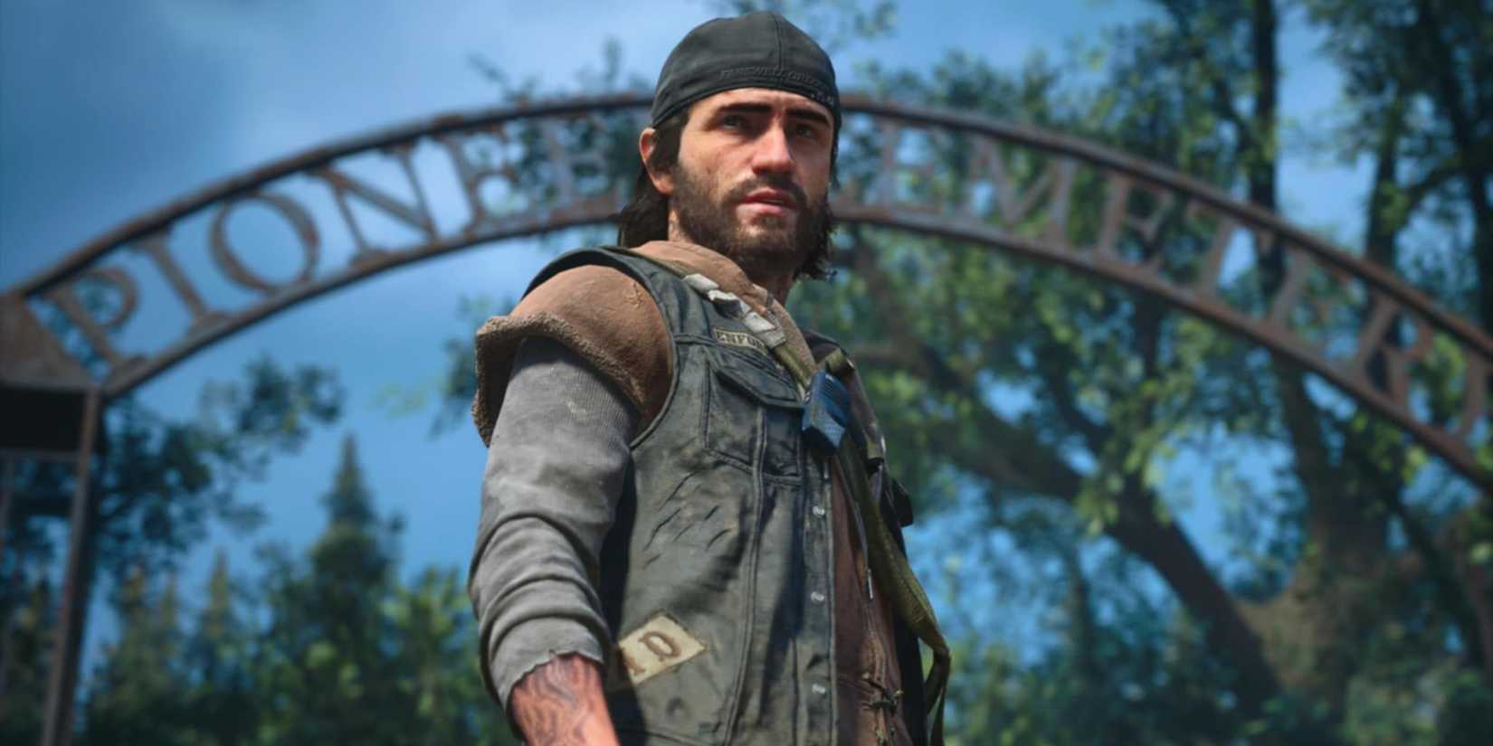 deacon at the cemetary days gone