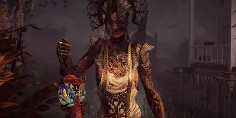 The Plague carrying a gumball machine