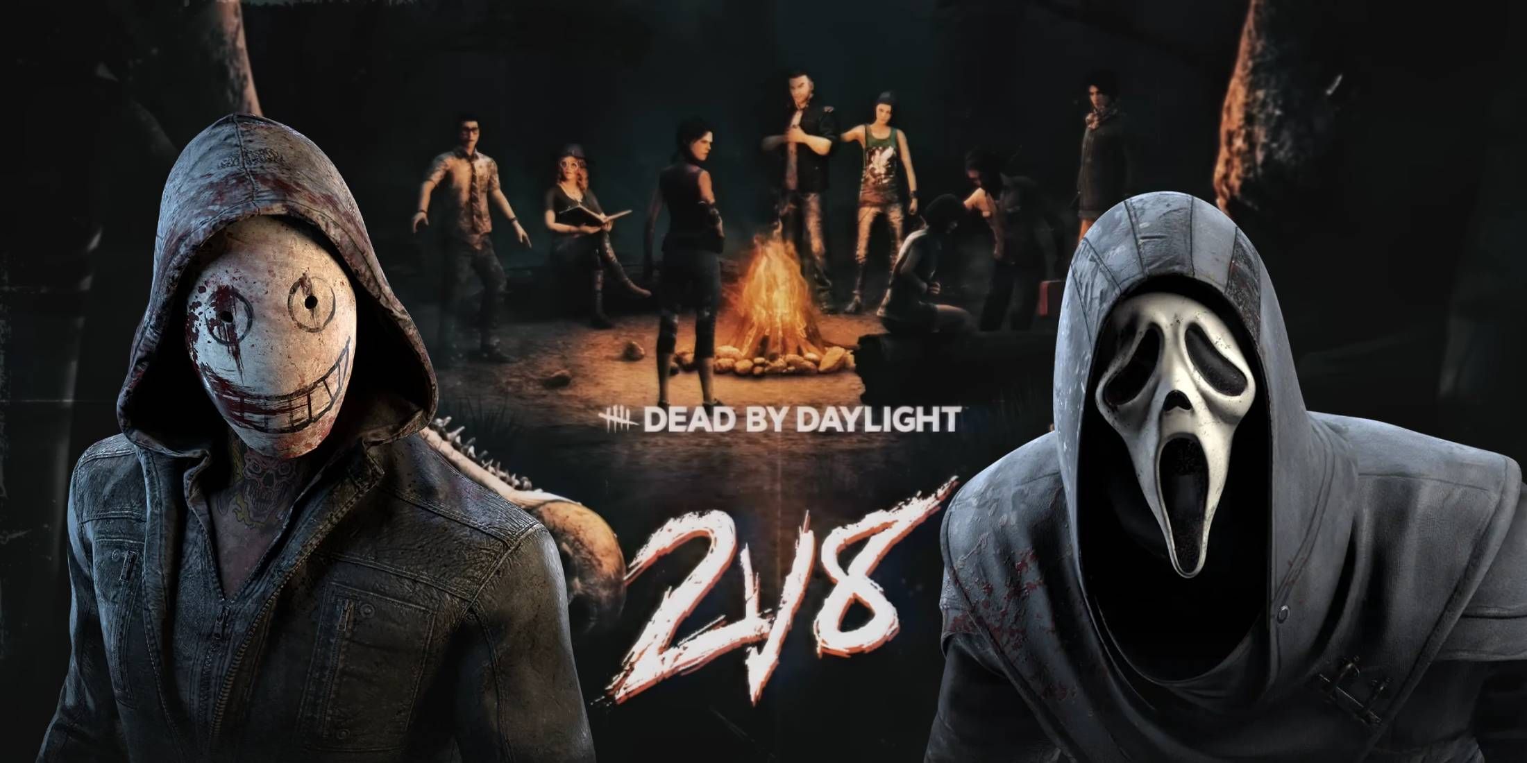 Legion and Ghostface on Art For Dead by Daylight 2v8 Mode