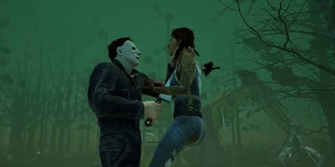 Michael Myers Mori-ing Meg Thomas
