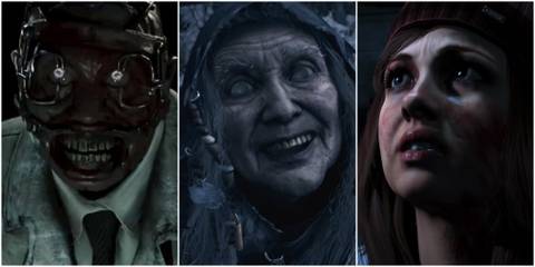 The Doctor from Dead by Daylight, The Hag from Resident Evil Village, Ashley from Until Dawn
