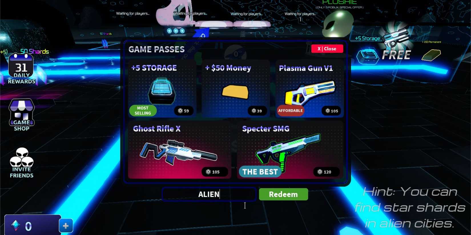 Dead Space the codes tab