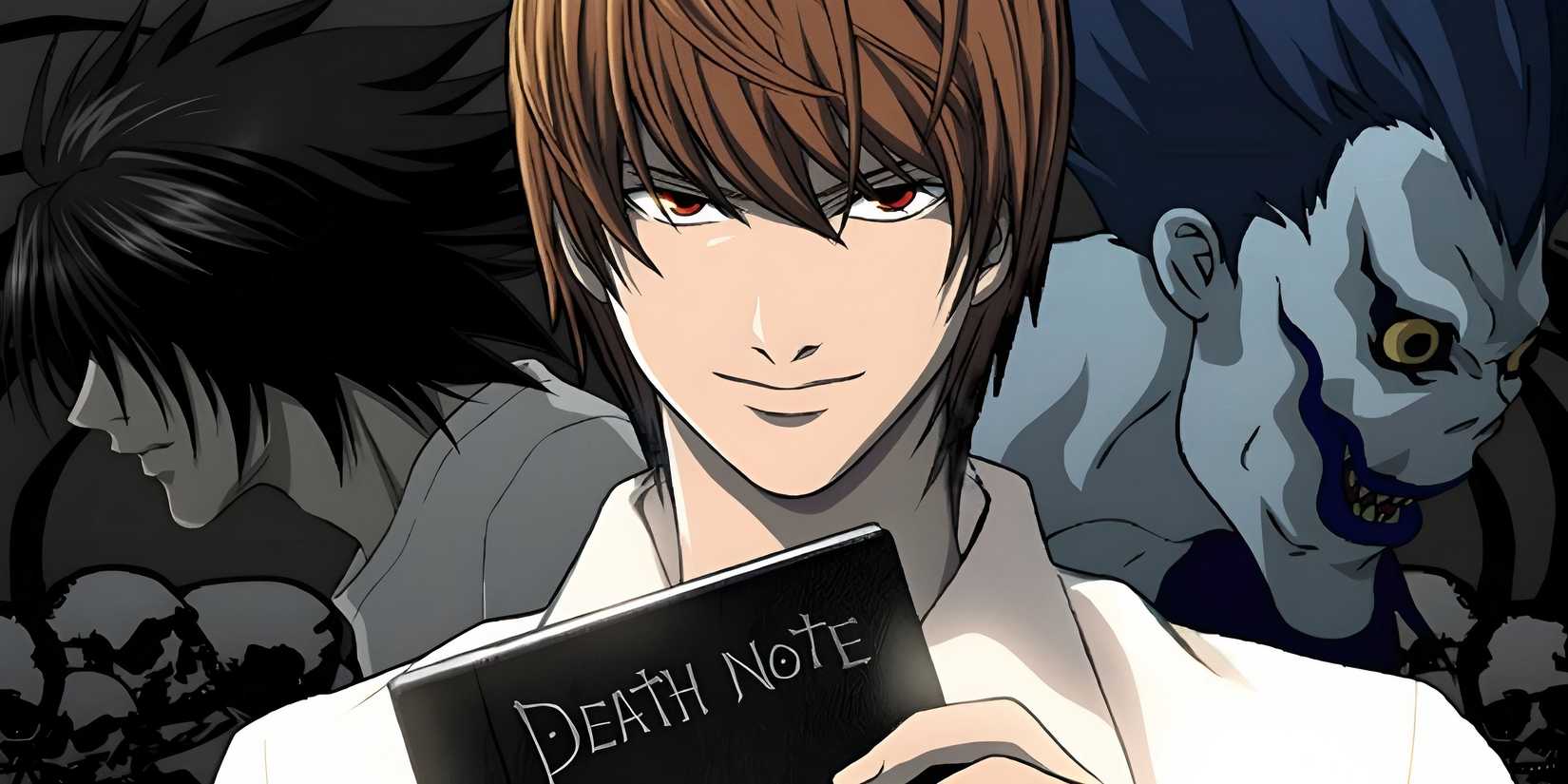 Death Note Light L and Ryuk