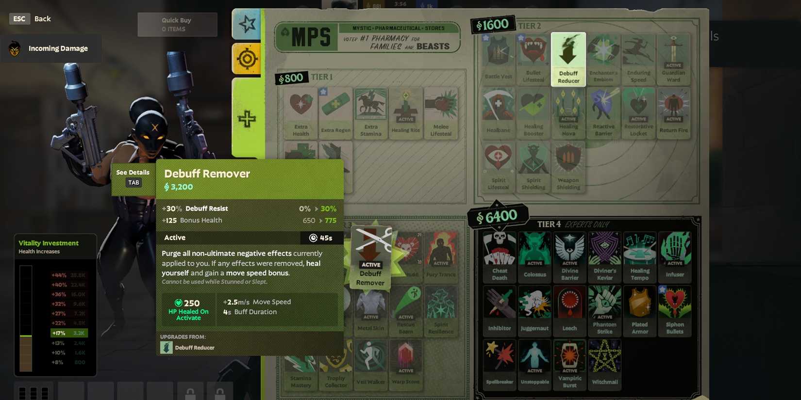 Debuff Remover - Deadlock