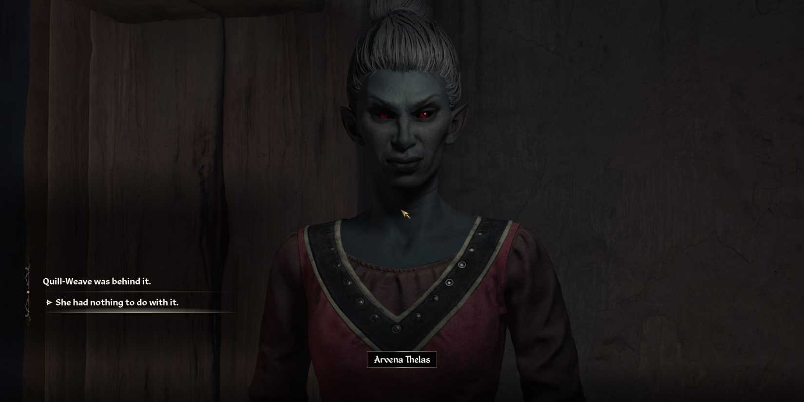 deciding quill weave's fate in the elder scrolls 4 oblivion remastered