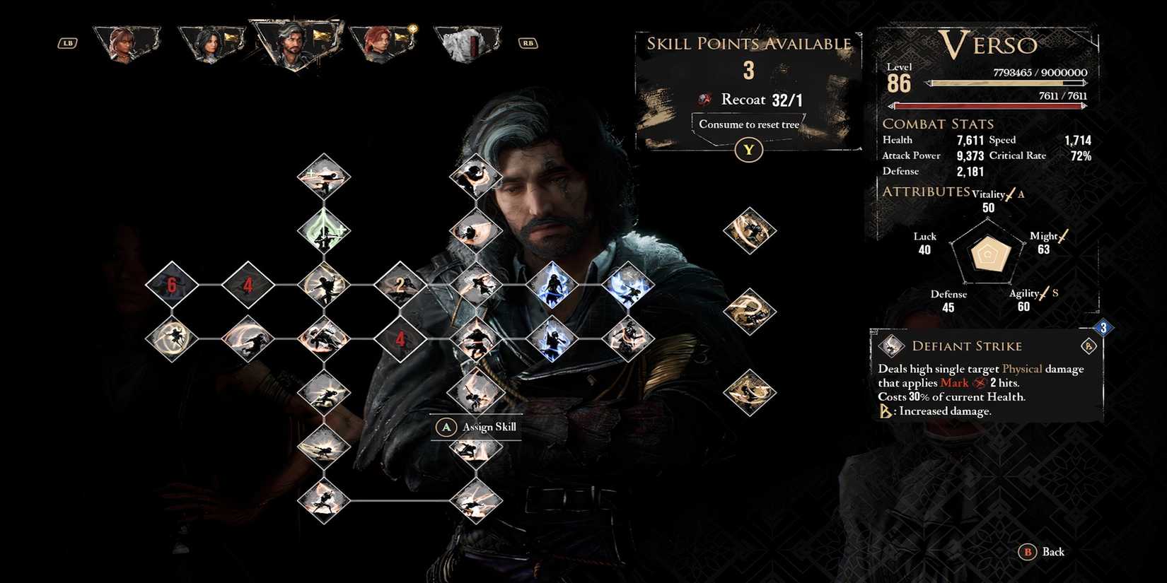 Defiant Strike skill in Clair Obscur Expedition 33