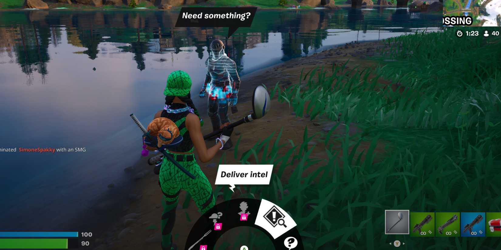 deliver intel fortnite