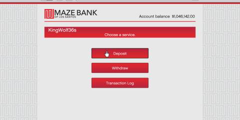 Deposit Money - GTA Online
