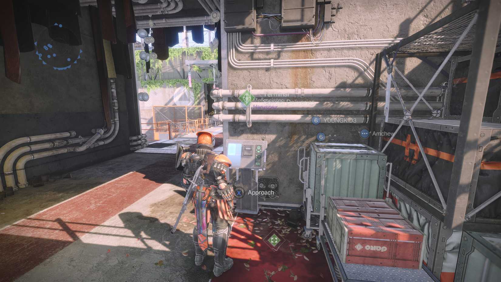 Destiny 2 character standing still