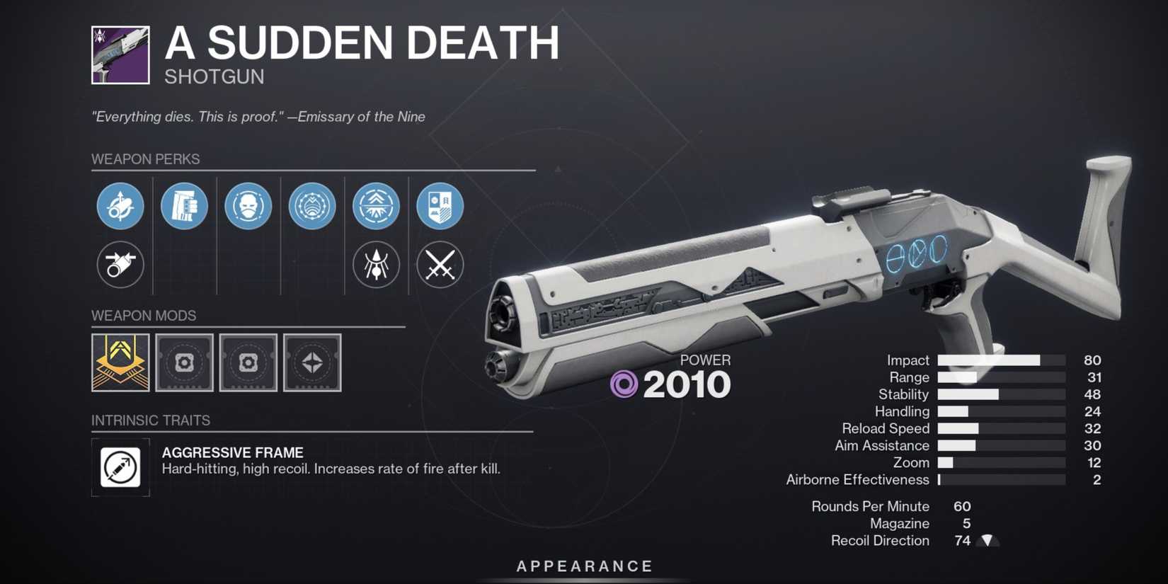 Destiny 2 A Sudden Death