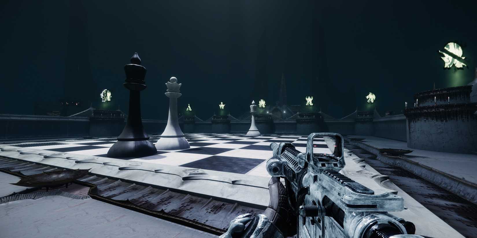 Destiny 2 Chess Board Floor View