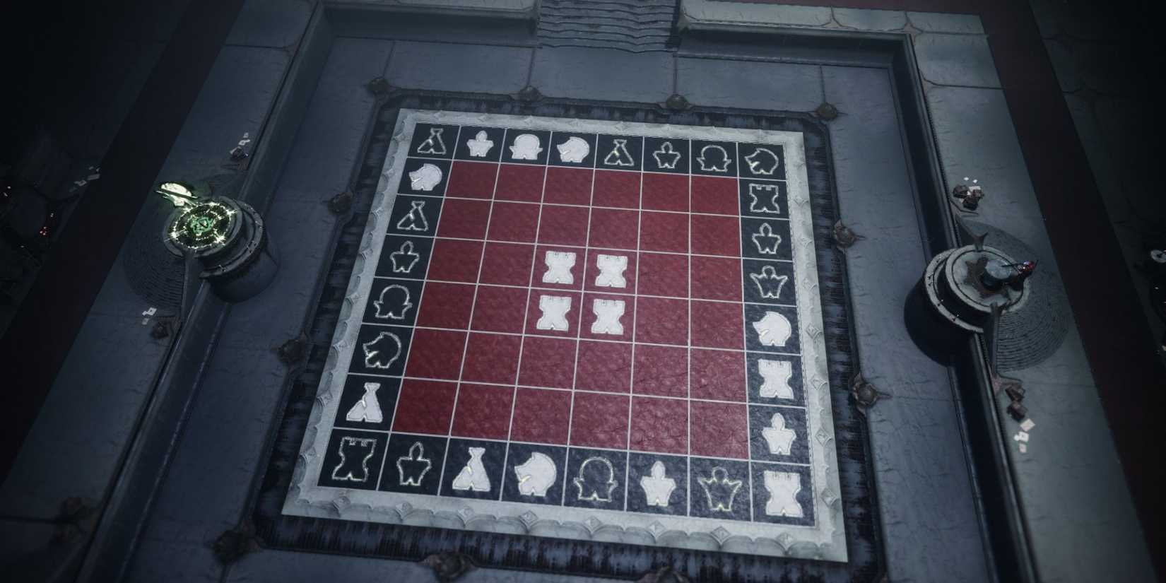 Destiny 2 Chess Puzzle Isometric View