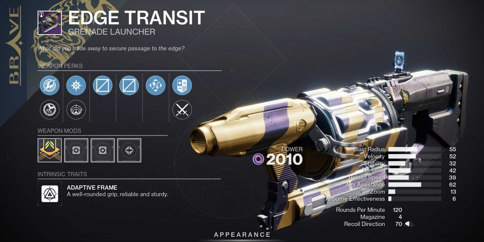 Destiny 2 Edge Transit