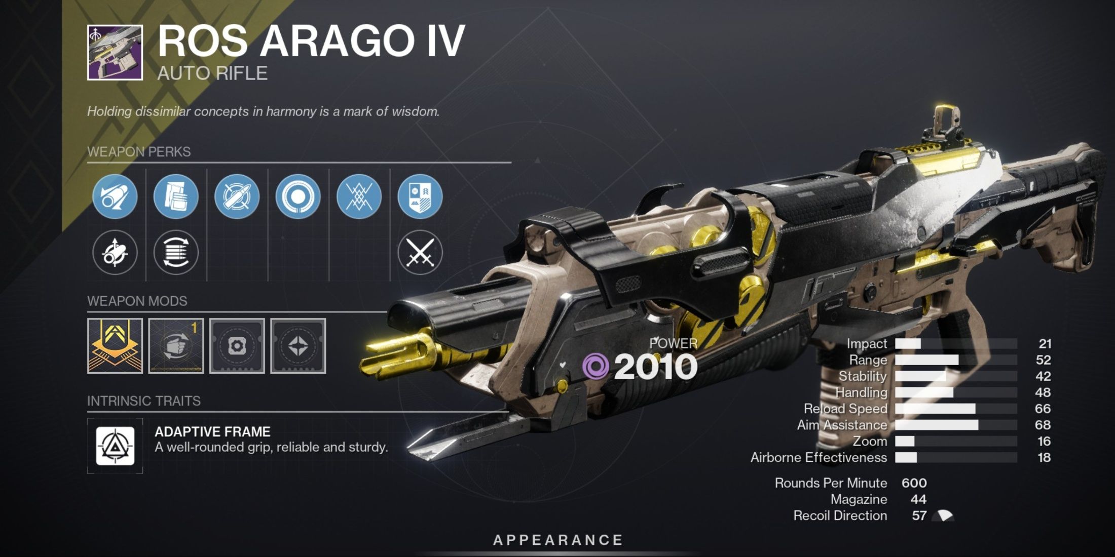Destiny 2 Ros Arago IV