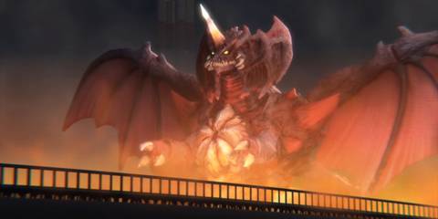 Destoroyah in the PS4 game - Godzilla