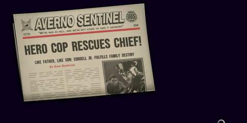 Destroying Evidence Newspapers 1 - The Precinct Ending