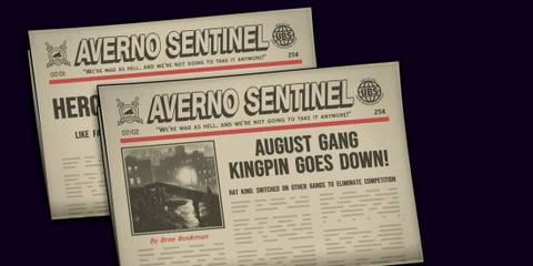 Destroying Evidence Newspapers 2 - The Precinct Ending